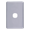 Cable Management & Installation - 4Cabling 4C | Classic 1 Gang Switch Cover  Silver | Wholesale IT Computer Hadware