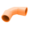 Cable Management & Installation - 4Cabling 4C | Solid Elbow Orange 20mm 20 Pack | Wholesale IT Computer Hadware