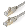 StarTech Cat6 Network Cables - StarTech 7m CAT6a Ethernet Cable Grey RJ45 Snagless Connectors CAT6a STP Cord Copper | Wholesale IT Computer Hadware