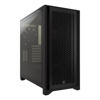 Corsair - Corsair Carbide Series 4000D Airflow ATX Tempered Glass Black 2x 120mm Fans | Wholesale IT Computer Hadware