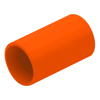 Cable Management & Installation - 4Cabling 4C | Plain Coupling Orange 32mm 20 Pack | Wholesale IT Computer Hadware