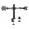 Brackets & Mounting - Brateck Dual Monitors Affordable Steel Articulating Monitor Arm Fit Most 17"-32" | Wholesale IT Computer Hadware