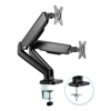 mbeat Brackets & Mounting - mbeat activiva ErgoLife Dual Monitor Screen Steel Gas Spring Monitor Arm | Wholesale IT Computer Hadware