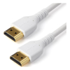 StarTech HDMI Cables - StarTech HDMI 2.0 Premium Certified TPE 2m White Cable | Wholesale IT Computer Hadware