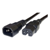 BluPeak Power Cables - BluPeak 1m High Temp Power Cable C14 Male to C15 Female-Sold by carton QTY 20 units | Wholesale IT Computer Hadware