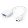 BluPeak - BluPeak HDMI Male to VGA Female Adapter with 3.5mm Audio-Sold by carton QTY 50 units | Wholesale IT Computer Hadware