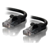 ALOGIC - ALOGIC 0.5m Black CAT6 network Cable MOQ:25 | Wholesale IT Computer Hadware