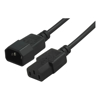 BluPeak Power Cables - BluPeak 50CM POWER CABLE C13 FEMALE to C14 MALE (LIFETIME WARRANTY) | Wholesale IT Computer Hadware