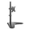 Brackets & Mounting - Brateck  Single Screen Economical double Joint Articulating Stell Monitor Stand  For | Wholesale IT Computer Hadware