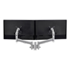 Brackets & Mounting - Atdec AWM Dual Monitor Mount solution on a 135mm Post Grommet Clamp white | Wholesale IT Computer Hadware