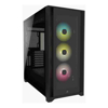 Corsair Computer / PC Cases - Corsair iCUE 5000X RGB Tempered Glass Mid-Tower Smart Case Black | Wholesale IT Computer Hadware