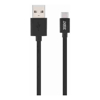 Third Party Cables, Chargers and Adapters - 3Sixt Charge & Sync Cable USB-A to USB-C 1m Black | Wholesale IT Computer Hadware