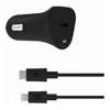 Griffin - Griffin PowerJolt USB-C PD 18W CarCharger USBC-Lightn BLK | Wholesale IT Computer Hadware