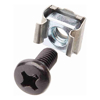 Astrotek Rack Accessories - Astrotek M6 Cage Nuts  Screws (Pack of 10) Black Color Oxide Finish Phillips Drive | Wholesale IT Computer Hadware