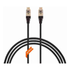 4Cabling Cat6 Network Cables - 4Cabling 1m Cat 6A RJ45 S/FTP Thin LSZH 30 AWG Pack of 50 Network Cable. Black | Wholesale IT Computer Hadware