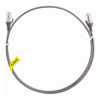 4Cabling Cat6 Network Cables - 4Cabling 0.5m Cat 6 Ultra Thin LSZH Pack of 10 Ethernet Network Cable. Grey | Wholesale IT Computer Hadware