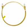 4Cabling Cat6 Network Cables - 4Cabling 0.5m Cat 6 Ultra Thin LSZH Pack of 10 Ethernet Network Cable. Yellow | Wholesale IT Computer Hadware