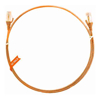 Cat6 Network Cables - 4Cabling 0.5m Cat 6 Ultra Thin LSZH Pack of 50 Ethernet Network Cable. Orange | Wholesale IT Computer Hadware