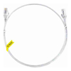 4Cabling Cat6 Network Cables - 4Cabling 0.75m Cat 6 Ultra Thin LSZH Pack of 10 Ethernet Network Cable. White | Wholesale IT Computer Hadware