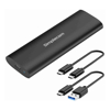 Simplecom 2.5 Portable External Hard Drive Enclosures - Simplecom SE516 NVMe / SATA Dual Protocol M.2 SSD Tool-Free USB-C Enclosure USB 3.2 Gen | Wholesale IT Computer Hadware