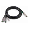Network Adapter Accessories - PlusOptic Juniper Compatible DAC QSFP+ to 4SFP+ 40G 1M Twinax Cable | PlusOptic | Wholesale IT Computer Hadware