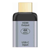 Video Adapter Cables - Astrotek USB-C to HDMI Female to Male Adapter support 4K@60Hz Aluminum shell Gold | Wholesale IT Computer Hadware