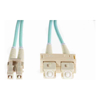 Other Specialised Cables - 4Cabling 5m LC-SC OM4 Multimode Fibre Optic Cable | Aqua | Wholesale IT Computer Hadware