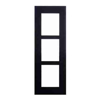 Other Security Options - Axis IP VERSO FRAME FOR FLUSH INSTALLATION 3 MODULES BLACK | Wholesale IT Computer Hadware