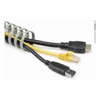 Cable Management & Installation - StarTech Flexible Cable Management Raceway Spine Vertebrae 1-1/8in(29mm)W x 1in(25mm)H | Wholesale IT Computer Hadware