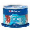 Verbatim CD-R/W - Verbatim 95005 Silver InkJet (50Pk) | Wholesale IT Computer Hadware