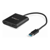 USB 3.0 Cables - StarTech STARTECH.COM USB3.0 to 2X HDMI ADAPTER 4K 2YR  | Wholesale IT Computer Hadware