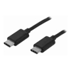 StarTech USB Type-C / 3.1 Cables - StarTech STARTECH.COM 2M USB-C 2.0 CABLE TB 3 COMPATIBLE BLACK LTW | Wholesale IT Computer Hadware
