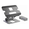 Docks & Port Replicators - J5create JTS427 Multi-Angle Dual 4K HDMI Docking Laptop Stand with USB-C 100W PD Pass | Wholesale IT Computer Hadware