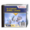 Verbatim CD/DVD Cases - Verbatim 41852 CD/DVD Jewel Cases (10PK) | Wholesale IT Computer Hadware