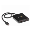 StarTech USB Type-C / 3.1 Cables - StarTech STARTECH.COM USB-C (THUNDERBOLT3) to 2X HDMI ADAPTER DUAL DISPLAYS 3YR | Wholesale IT Computer Hadware