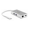 USB Type-C / 3.1 Cables - StarTech STARTECH.COM USB-C MULTIPort ADAPTER TRAVEL DOCK 4K HDMI GBE 2X USB PD 3YR | Wholesale IT Computer Hadware