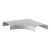 Brateck Cable Management & Installation - Brateck Plastic Cable Cover Joint L Shape Material:ABS Dimensions 127x127x21.5mm White | Wholesale IT Computer Hadware