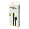 USB 3.0 Cables - USP 1M BoostUp Cafule USB-C to USB-A Cable Charge  Connect Black (6972890207040) | Wholesale IT Computer Hadware