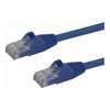 StarTech Cat6 Network Cables - StarTech STARTECH.COM CAT6 ETHERNET CABLE 50CM BLUE 650MHZ 100W SNAGLESS PATCH CORD | Wholesale IT Computer Hadware