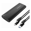 2.5 Portable External Hard Drive Enclosures - Simplecom SE504v2 NVMe / SATA Dual Protocol M.2 SSD USB-C Enclosure Tool-Free USB 3.2 | Wholesale IT Computer Hadware