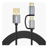 Choetech - Choetech XAC-0012-102BK 2-in-1 USB Type C+Micro USB Cable 1.2m Charge & Sync for | Wholesale IT Computer Hadware