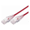 BluPeak Cat6 Network Cables - BluPeak 50cm Ultra Thin Cat6a UTP LAN Cable Red (Lifetime Warranty) | Wholesale IT Computer Hadware