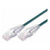 BluPeak Cat6 Network Cables - BluPeak 1.5M Ultra Thin Cat6a UTP LAN Cable Green (Lifetime Warranty) | Wholesale IT Computer Hadware
