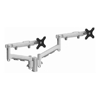 Brackets & Mounting - Atdec AWM Dual monitor mount solution on a 135mm post F Clamp White | Wholesale IT Computer Hadware