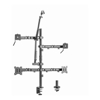 Brackets & Mounting - Brateck DUAL-MONITOR ALL-IN-ONE Studio SETUP DESKTOP MOUNT | Wholesale IT Computer Hadware