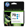 HP Ink Cartridges - HP 712 3-Pack 29-ml Cyan DesignJet Ink Cartridge | Wholesale IT Computer Hadware