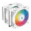 Deepcool CPU Heatsinks & Fans - Deepcool AG620 ARGB WHITE Dual-Tower CPU Cooler 2x 120mm Fan 6 Copper Heat Pipes Intel | Wholesale IT Computer Hadware