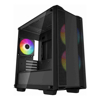 Deepcool Computer / PC Cases - Deepcool CC360 ARGB Micro-ATX Case 3 Pre-Installed ARGB Fans Liquid Cooling Support up | Wholesale IT Computer Hadware