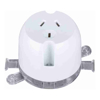 Power Cable Accessories - 4Cabling 4C | Single Surface Socket 10A White | Wholesale IT Computer Hadware