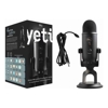 Gaming Controllers - Logitech Blue Yeti USB Mic BLACKOUT | Wholesale IT Computer Hadware